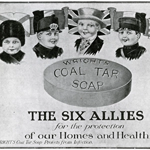 Advert for Wrights Coal Tar Soap 1915
