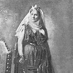 Adelaide Ristori in the role of Lady Macbeth