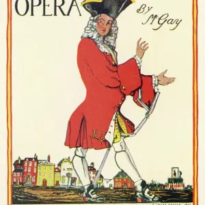 Beggars Opera Print, Lyric Theatre Hammersmith Poster Beggars Opera Print, Lyric Theatre Hammersmith Poster