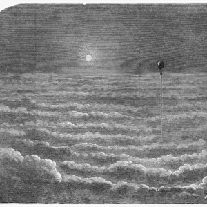 Aerial voyages - Fonville in L Entreprenant, 1868