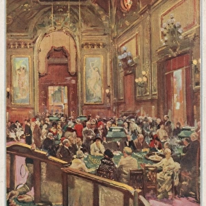 Afternoon, Monte Carlo: A Sketch By Sir John Lavery, R. A