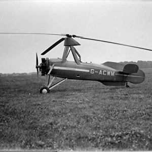 Albert Batchelors Cierva C30A autogyro G-ACWM