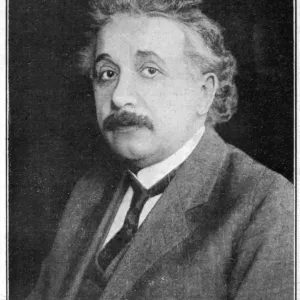 Albert Einstein Print - Nobel Prize Winner in Physics Albert Einstein Print - Nobel Prize Winner in Physics