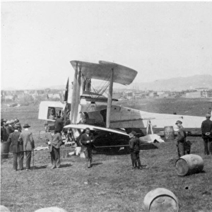 Alcock and Browns Vickers Vimy at Quidi Vidi Airfield