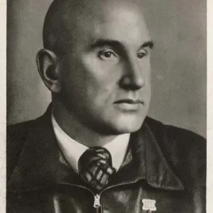 Alexander Mikulin Print: Russian Engineer and Aircraft Engine Designer Alexander Mikulin Print: Russian Engineer and Aircraft Engine Designer