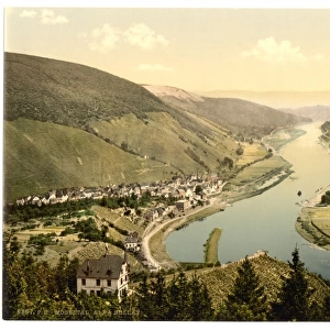 Alf and Bullay, Moselle, valley of, Germany