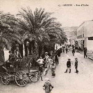 Algeria - Arzew - Rue d Enfer