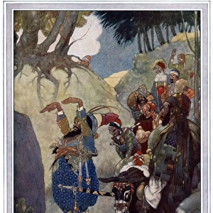 Ali Baba at the Cave by Rene Bull