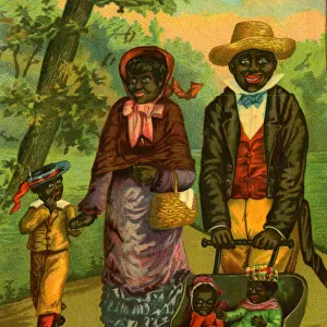 American Racial Stereotypes - The Family Walk