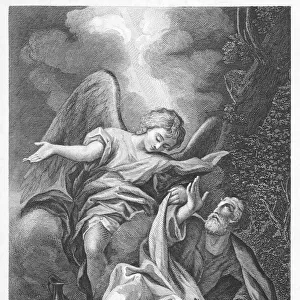 The Angel of the Lord appears to the Prophet Elijah