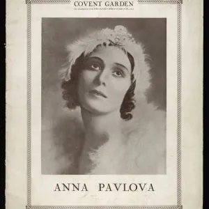 Anna Pavlova Print - Vintage Ballet Dancer Image Anna Pavlova Print - Vintage Ballet Dancer Image
