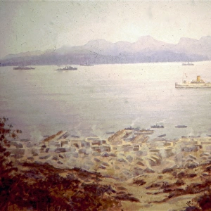 Anzac Cove, Gallipoli, 1915