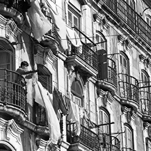 Apartment balconies, Lisbon