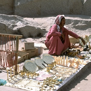 Arabic Souvenir seller, Aswan, Egypt