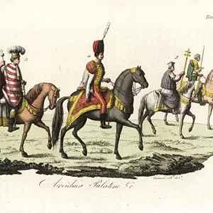 Archduke Joseph, Palatine of Hungary, in hussar