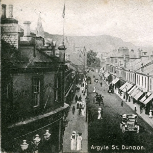 Argyll Street, Dunoon, Cowal Peninsula, Argyll and Bute, Sco