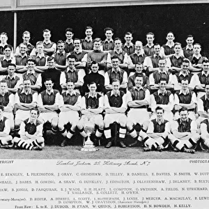 Arsenal Football Club team and officials 1948-1949