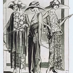 Historical fashion trends Framed Print Collection: Art Deco fashion trends