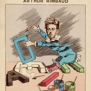 French poet Arthur Rimbaud Print French poet Arthur Rimbaud Print