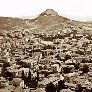 Athens from the Acropolis, Victorian period
