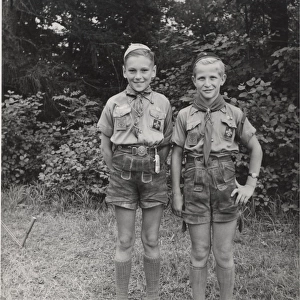 Two Austrian boy scouts
