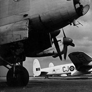 Avro 683 Lancaster GR III-be (side view)s serving as th