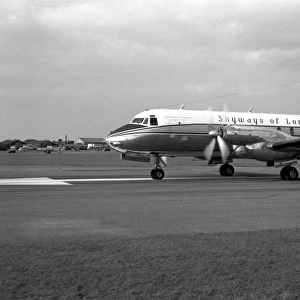 Avro 748 G-ARMV Skyways of London Farnborough 1961