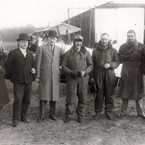 Avro From left: Roy Dobson, Sir John Higgins