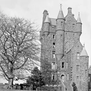 Ballymena Castle Print - Northern Ireland, circa early 1900s