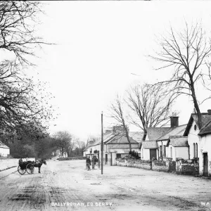 Early 20th Century Print of Ballyronan Village Street