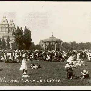Victoria Park Bandstand Print Victoria Park Bandstand Print