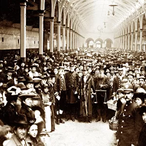 Barnstaple Market Hall early 1900s
