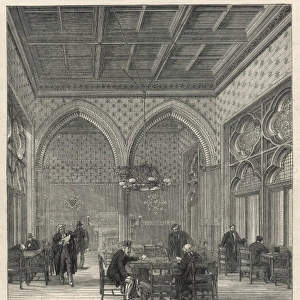 Barristers Room at the Royal Courts of Justice, London