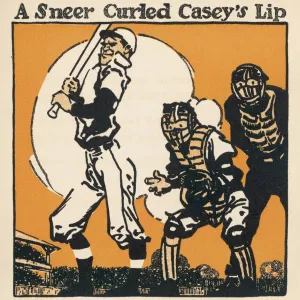 Baseball Print: Casey at Bat Baseball Print: Casey at Bat