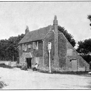 La Taberna de la Chiruva y el Batey Público, Hambleton, 1908 La Taberna de la Chiruva y el Batey Público, Hambleton, 1908