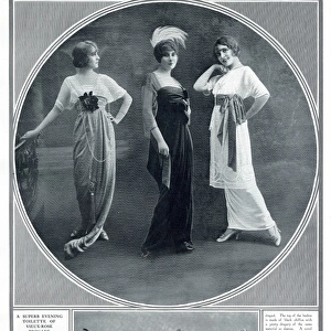Beautiful evening dresses 1913