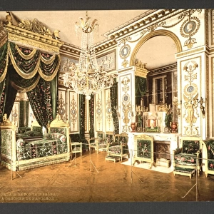 Bedroom of Napoleon I, Fontainebleau Palace, France