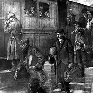 Belgian Civilians being deported to Germany, 1916