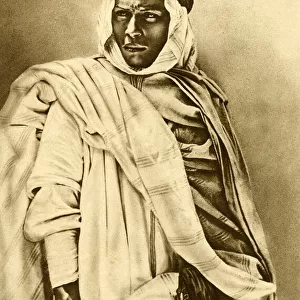 Berber man of Northern Sahara, Algeria, North Africa