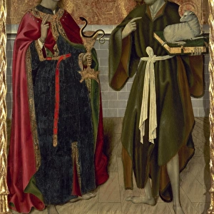 Bernat Martorell (1400-1452). John the Baptist and John the