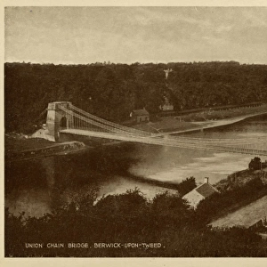 Berwick-upon-Tweed, Northumberland - Union Chain Bridge