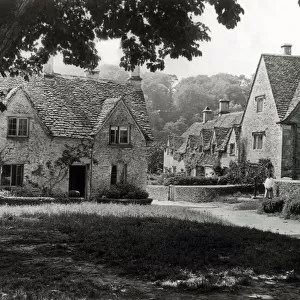 Bibury, Cotswold village in Gloucestershire, England