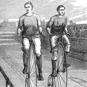 Bicycle Race at Lillie Bridge, 1875