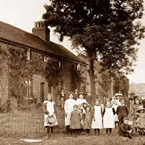 Bishop's Itchington Ellestree Cottages early 1900s