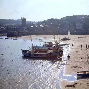 Boats on the beach, St Ives, Cornwall
