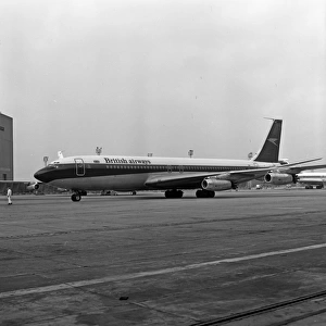 Boeing 707-436 G-APFF British Airways Heathrow 1973