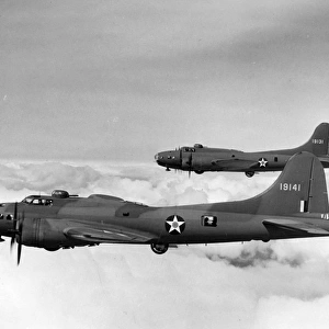 Two Boeing B-17E Flying Fortress, 41-9131 and 41-9141