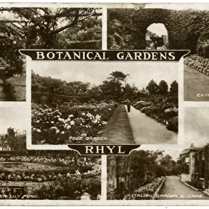 Botanical Gardens, Rhyl, North Wales