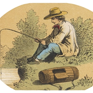 Boy Fishing / Riverbank