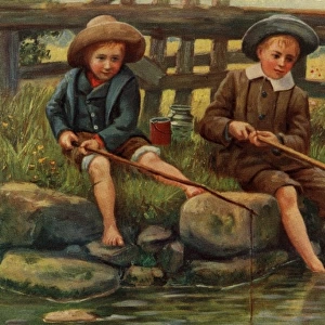 Boys fishing